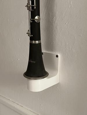 Clarinet wall mount