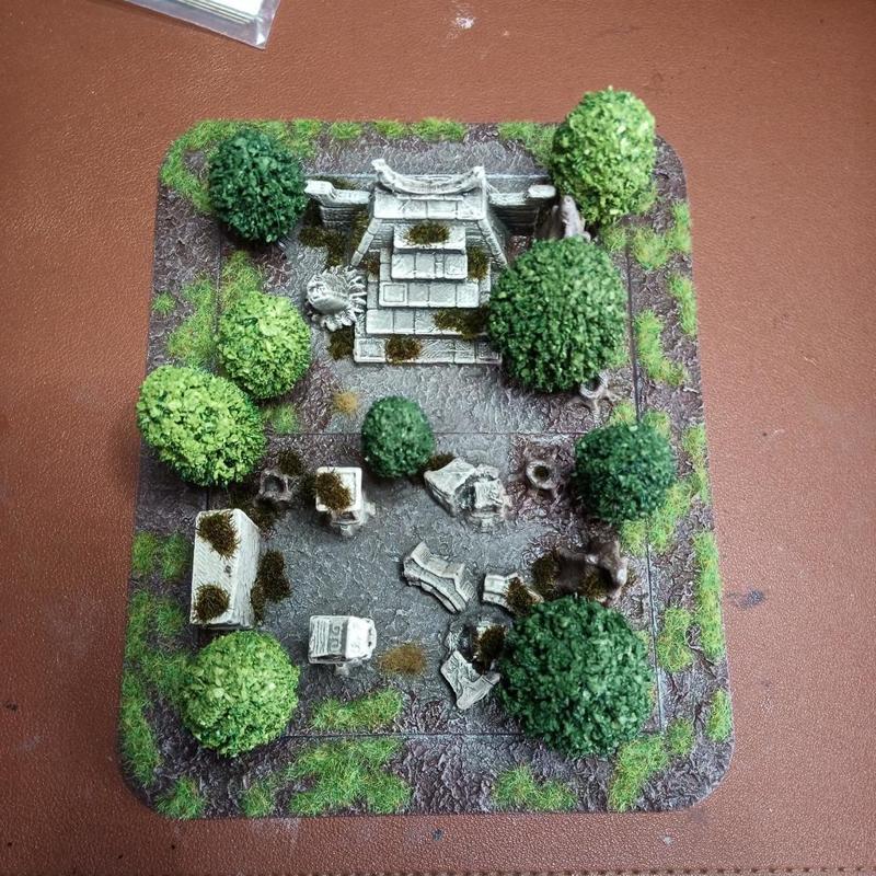Warmaster Revolution Dense Terrain Base/Template