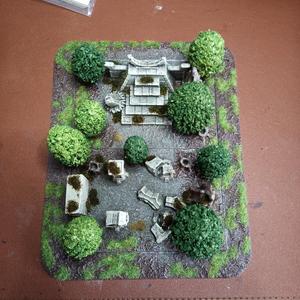 Warmaster Revolution Dense Terrain Base/Template