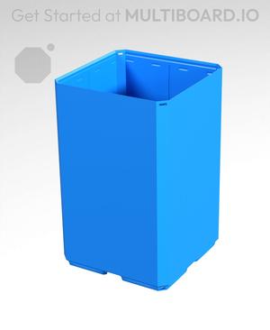 2x2x3 - Simple Walls - Universal Click-In Multibin Shell Extension