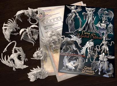 Curse of the Celestial Children - 5e Stat Blocks