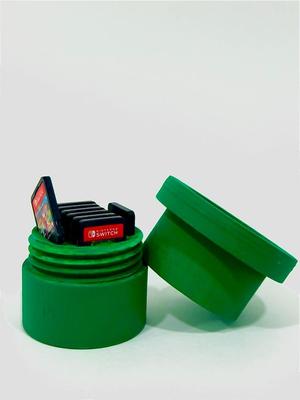 Nintendo Game Cartridge Container - Mario Pipe