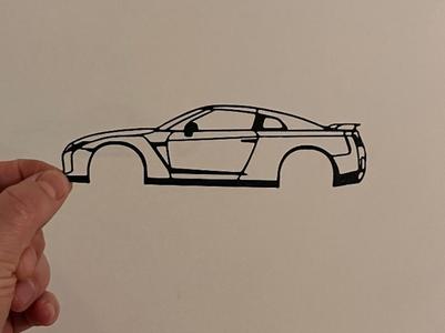 Wall Art Cars - Nissan GT-R R35