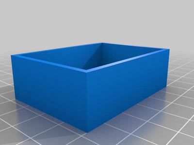 6er Würfelbox mit Deckel (Box of 6 dice with lid)