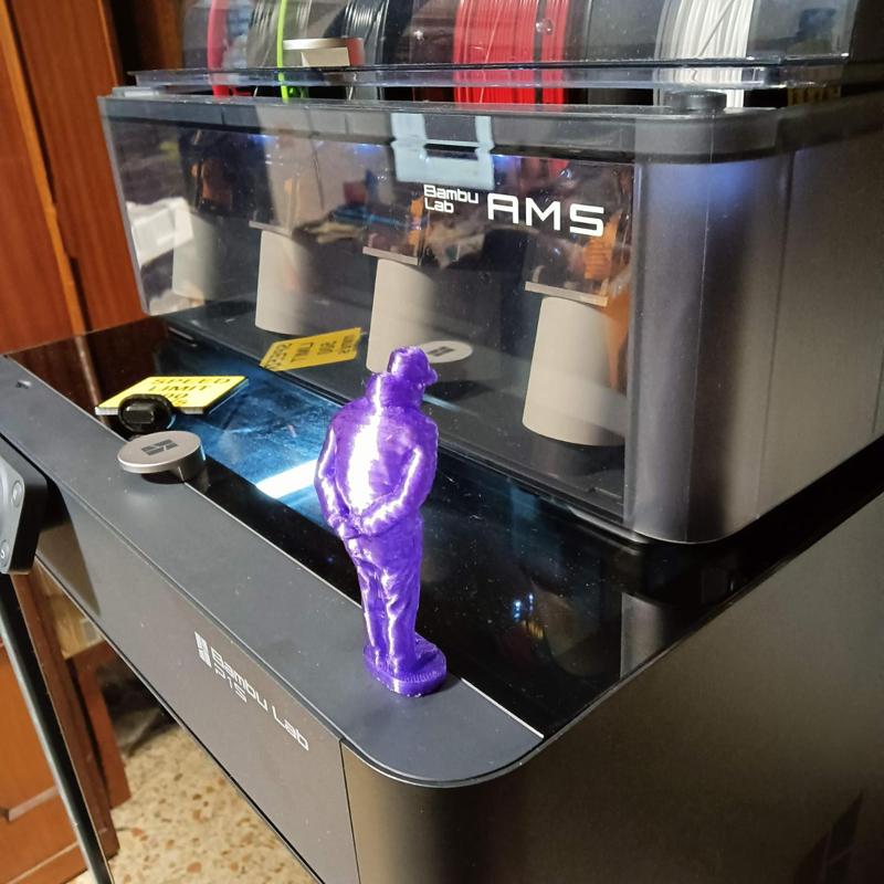 Umarell Claudio  50%    P1S - P1P - P1 Plug - hole cover - Small Version