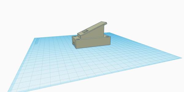 Fox Hunt tape measure yagi grip and HT holder