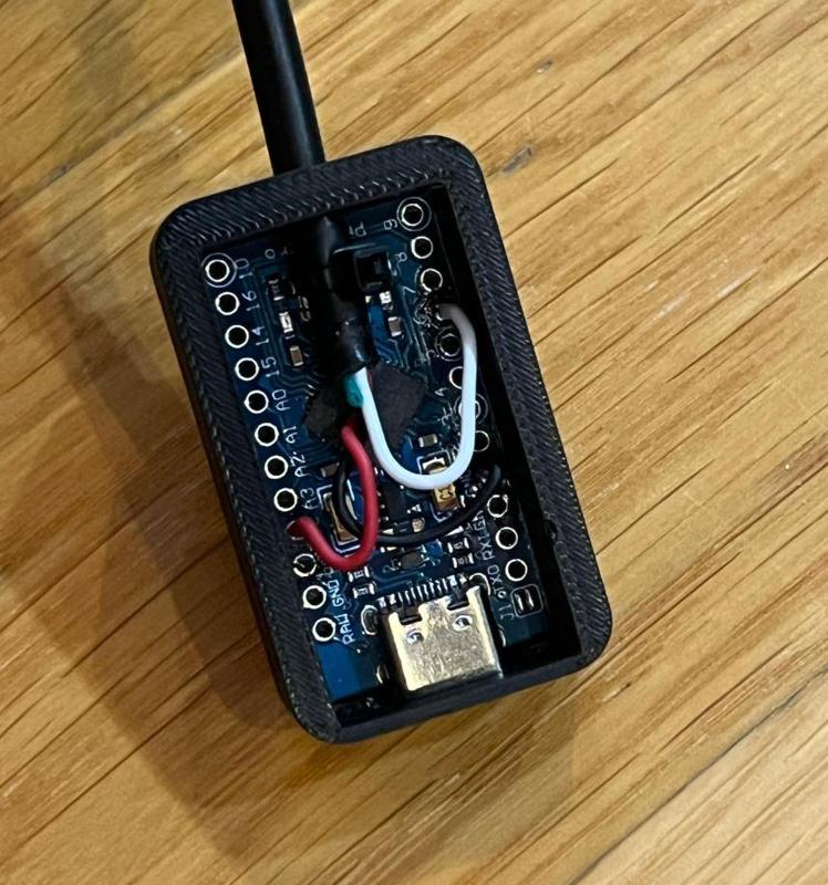 arduino pro micro with USB-C case