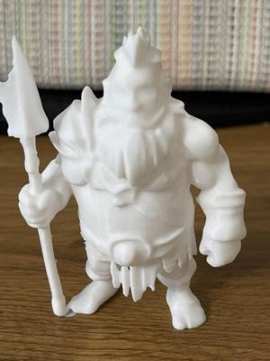 Cartoon barbarian