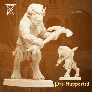 Bison Minotaur Warrior I