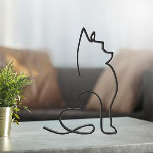 Dog Line Art, Modern, Minimalist