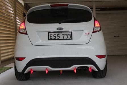 Fiesta ST Diffuser Fins