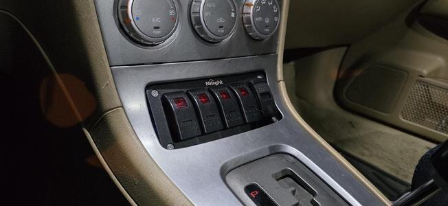 Nilight Switch Mounting Bracket - SG Subaru Forester Ashtray Replacement