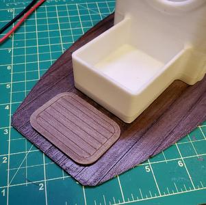 RC Benchy deck flush deck hatch