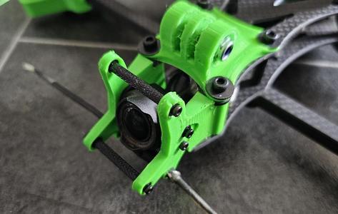 AOS 7 adjustable DJI O3 cam mount