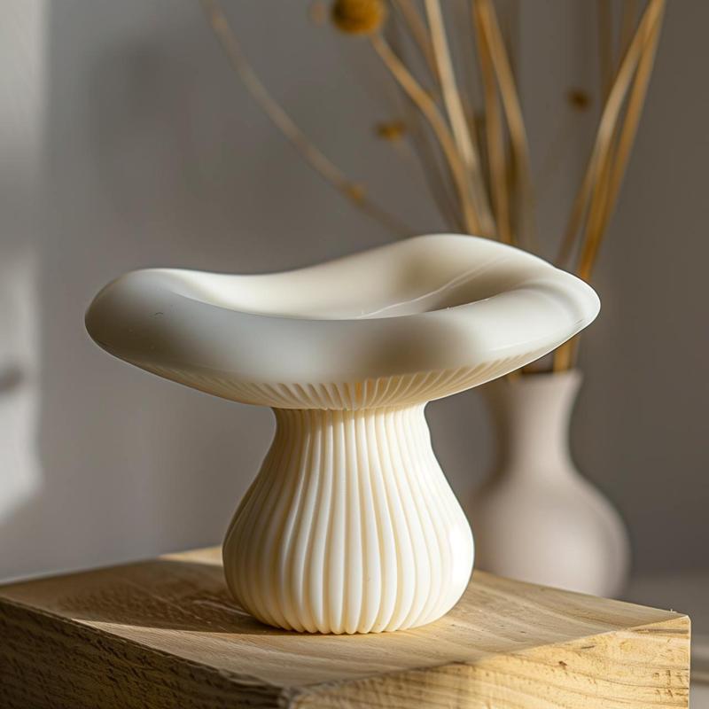 Mushroom Soap Dish – Unique and Elegant Bathroom Decor
