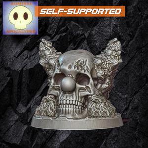 Clown Skull (Ha-Ha! Base 40mm)