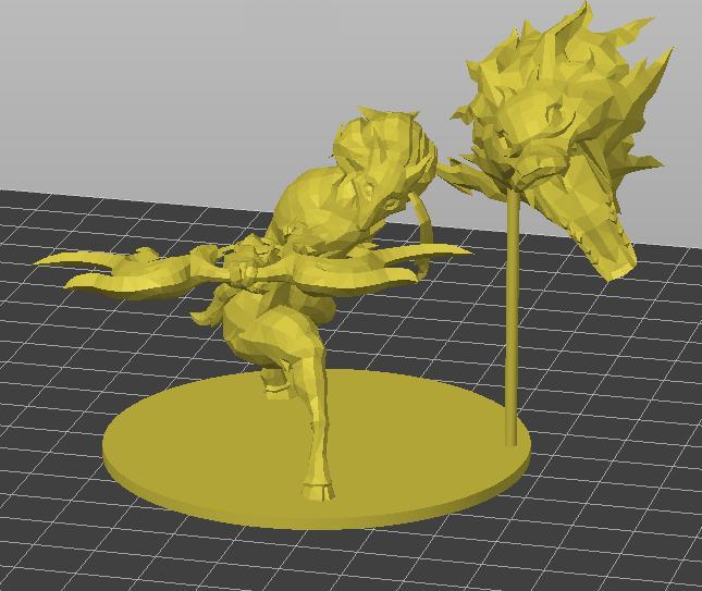 Kindred  League of Legends Figure (With Stand)