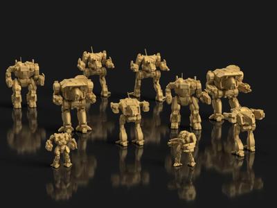 Clan Command Star Bundle for Battletech