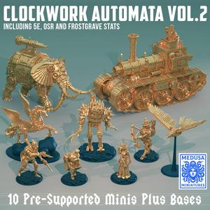 Clockwork Automata Vol. 2 - Steampunk Construct Miniature Pack