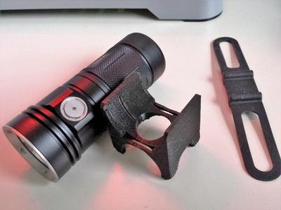 Flashligt Mount Thrulight TN4a for Mountainbike
