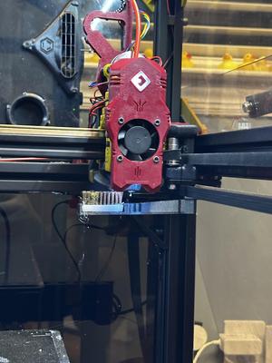 Ratrig Vcore 3.1 IDEX Gantry mounted nozzle wipe