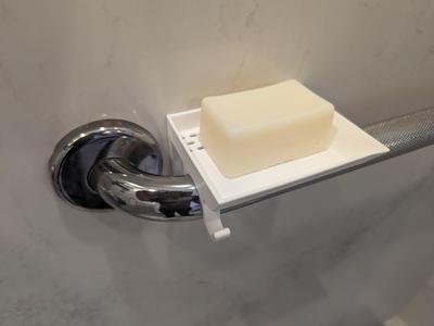 Grab Bar Soap Dish