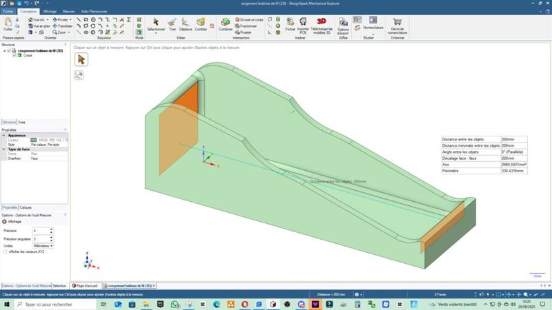 Rangement pour bobines de fil 3D