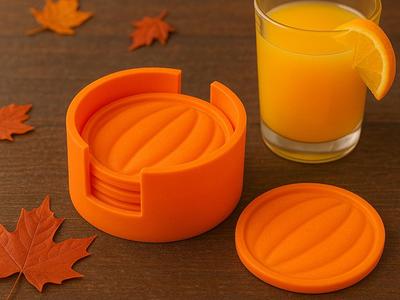 Pumpkin Coaster