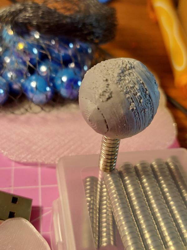 Magnetic Marbles Game
