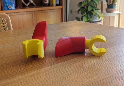 Lego Minifig Hand - Wall Hook