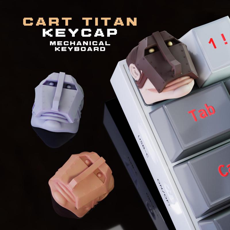 Cart Titan Pieck - Keycap 3D for mechanical keyboard - AOT SNK