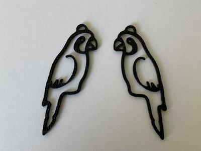 Parrot Earrings
