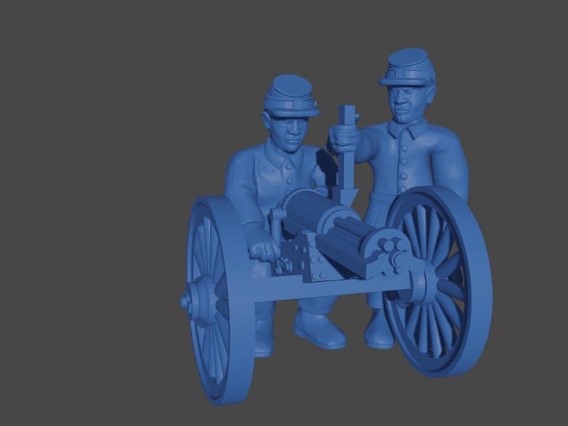 10-15mm Gatling Gun UA-35