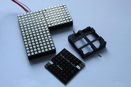 Modular Neopixel Matrix Panel Mount