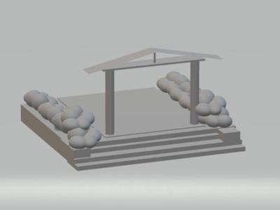 Cool Japan Temple for figures