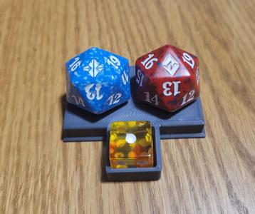 Two D20 & One D6 Holder (MCP)