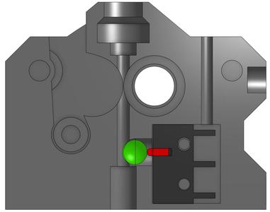 Ender 3 S1 Sprite Extruder Cover with filament sensor