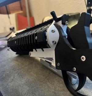 190mm four picatinny rail Co2 rocket/grenade launcher barrel