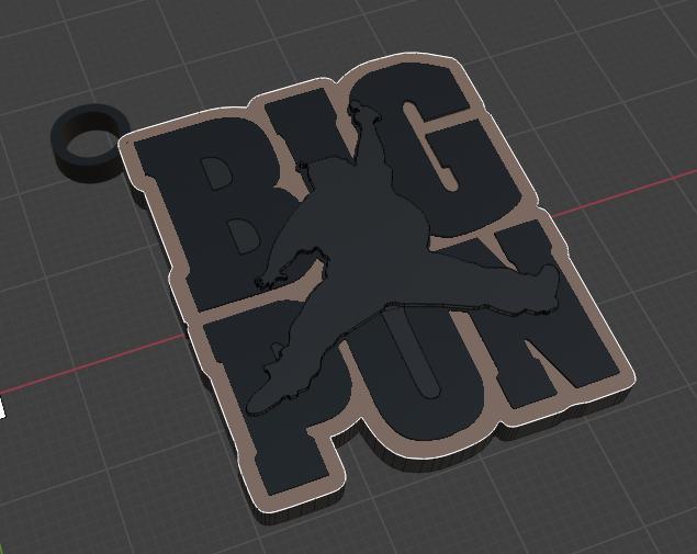 BIG PUN KEYCHAIN