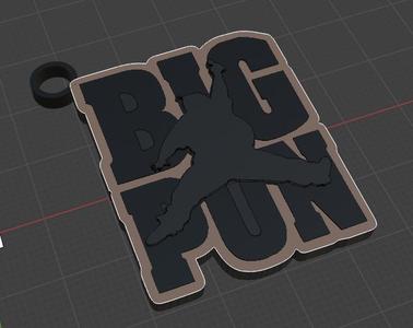 BIG PUN KEYCHAIN