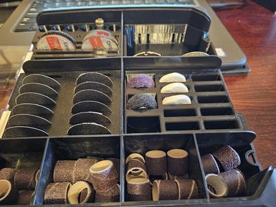 Dremel EZ organizer bins & bit holder