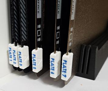 Bambu Build Plate Label