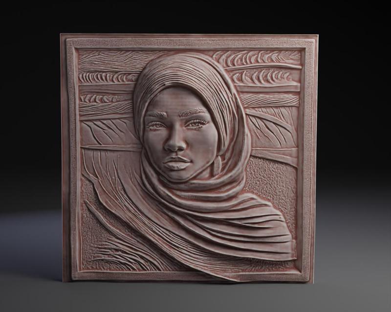 Chani bas-relief