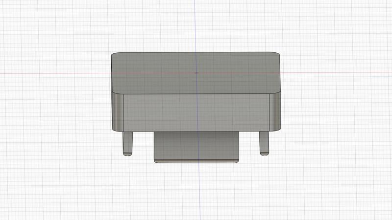 Post Cap for Aluminium fence post.