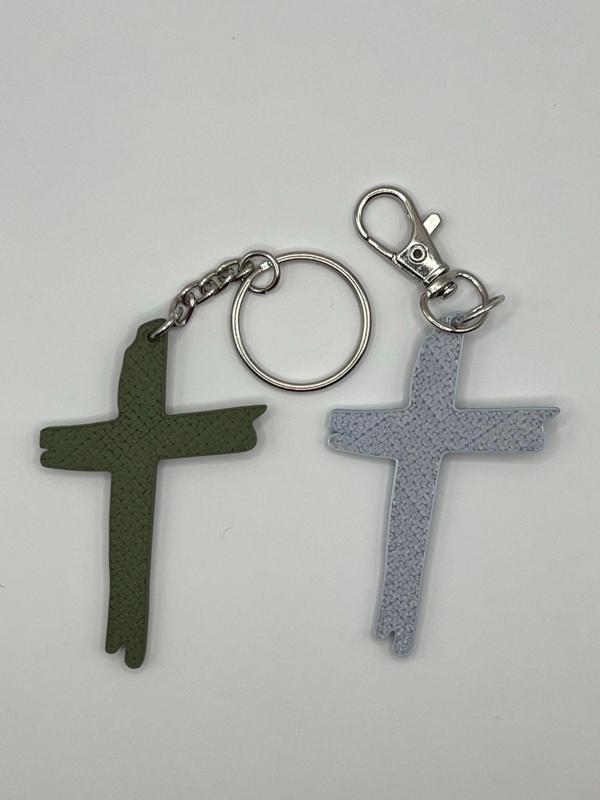 Cross Keychain