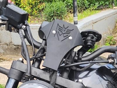Honda Rebel 1100 Faceplate Decepticon