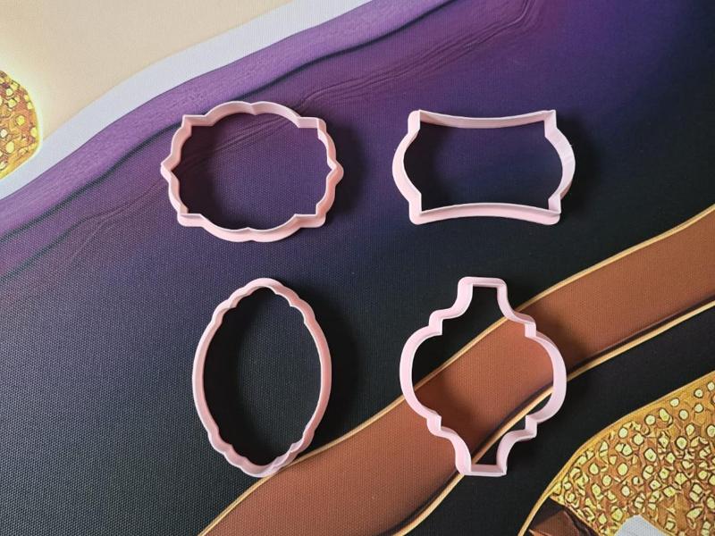 Shapes 3 Cookie Cutter Baking Tool Kitchen Frame