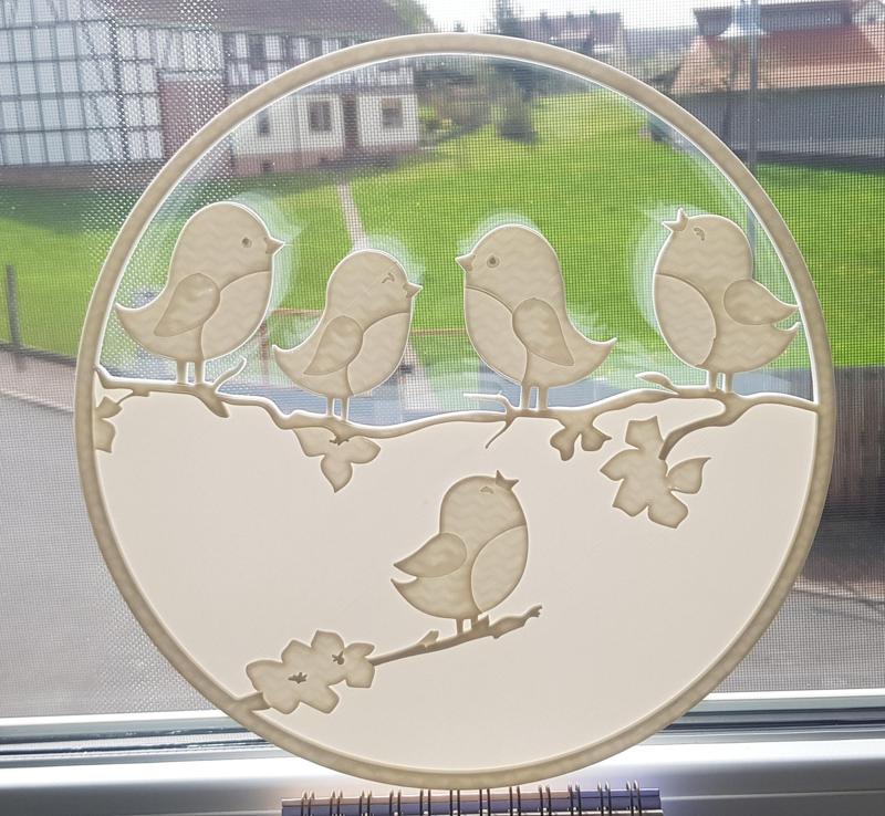 Frühling mit Vögel