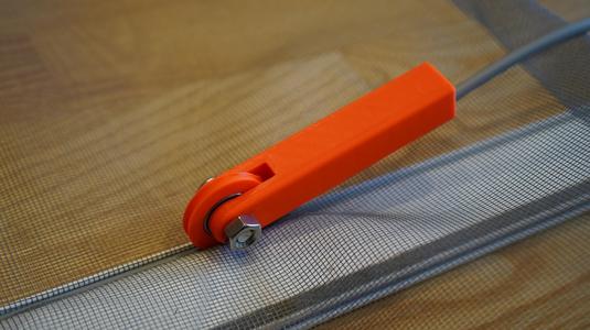 Mosquito/Insect screen mounting tool
