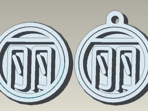 Auspicious Chinese Character - Li - Rotatable - Fidget Toy